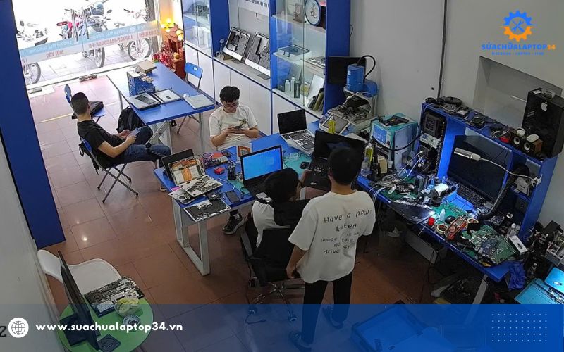 Sửa laptop bị vào nước tại Hải Dương