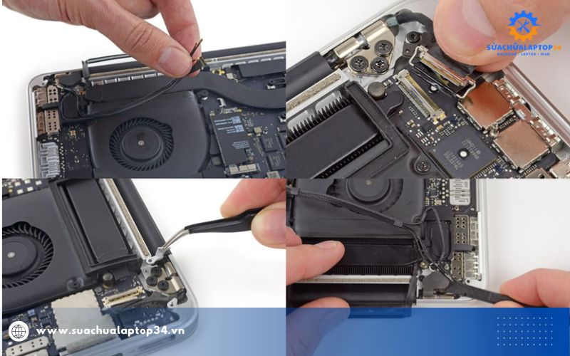 Sửa Macbook bị nháy màn hình