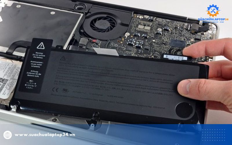 Thay pin Macbook tại Hải Dương