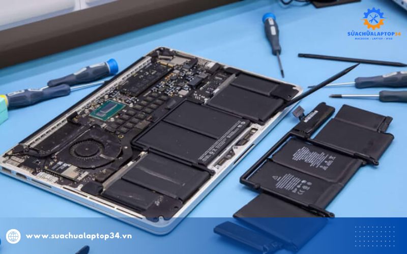 Thay pin Macbook tại Hải Dương
