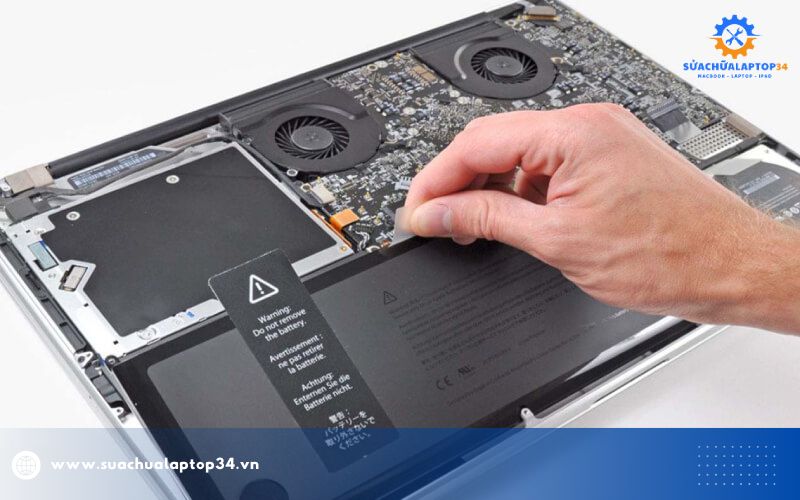 Thay pin Macbook tại Hải Dương