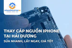 Thay cáp nguồn iPhone