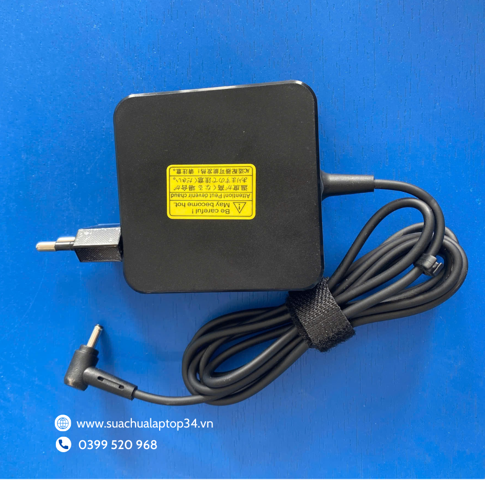 Sạc Asus 65W 3.34A vuông chân nhỏ